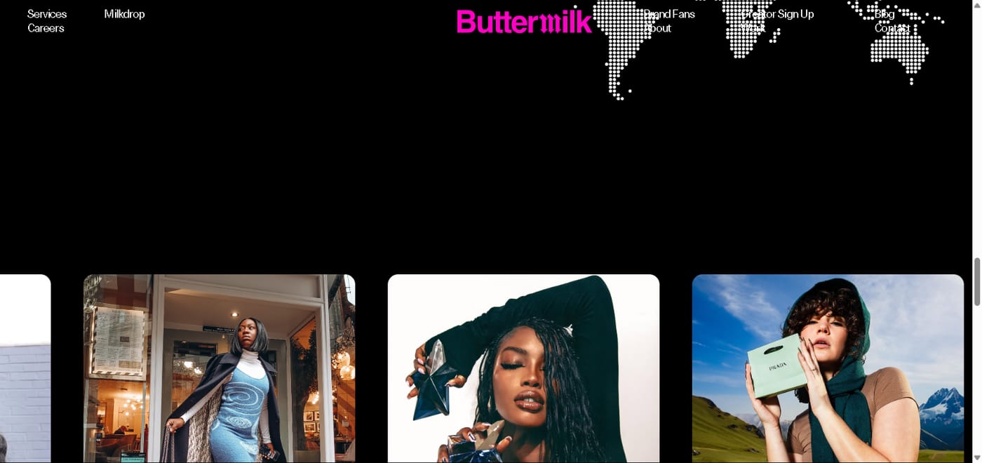 Buttermilk creator campaigns · global reach